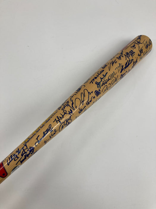 Beautiful St. Louis Cardinals Legends Signed Baseball Bat 88 Sigs! Beckett COA