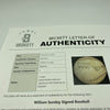 Rare Billy Sunday Signed 1925 American League Baseball Evangelist Beckett COA