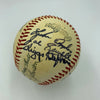 Freddie Lindstrom Earl Averill Joe Cronin Coveleski HOF Signed Baseball PSA DNA