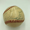 Kid Nichols Ty Cobb Jimmie Foxx Cy Young Tris Speaker HOF Signed Baseball PSA