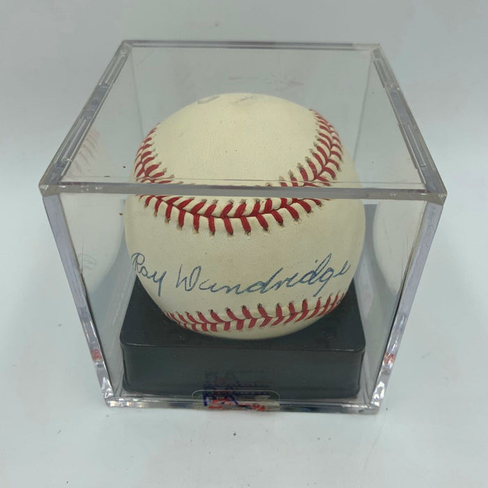 Ray Dandridge Signed American League Baseball PSA DNA Graded MINT 9