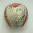 1996 Yankees Team Signed World Series Baseball Derek Jeter Mariano Rivera JSA