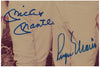 Beautiful Mickey Mantle & Roger Maris Signed Framed Photo New York Yankees PSA