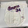 Nolan Ryan Signed Texas Rangers Authentic Game Model Jersey JSA COA