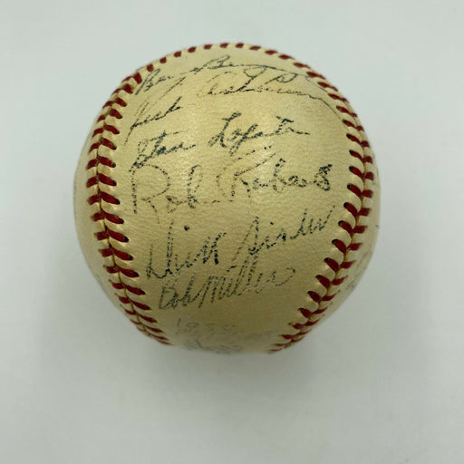 1950 Philadelphia Phillies NL Champs Team Signed Baseball The Whiz Kids JSA COA