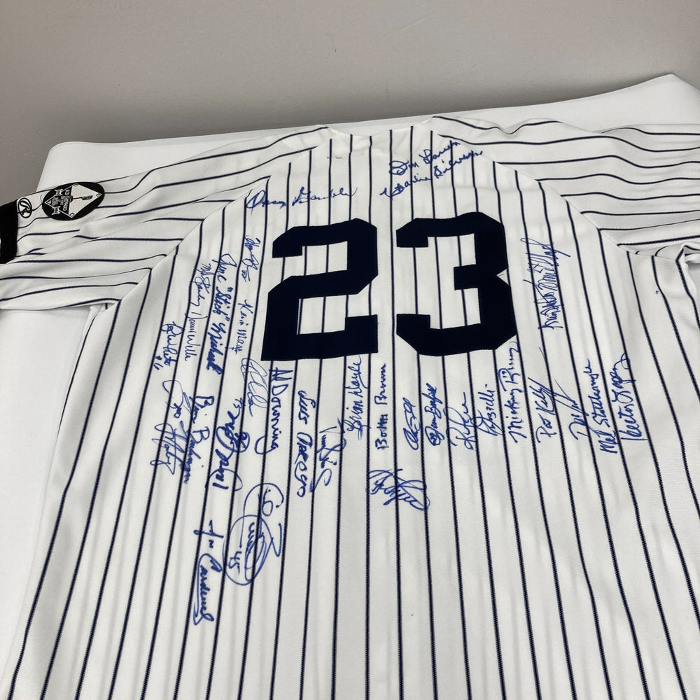 Don Mattingly Game Used Signed 2010 Old Timers' Day New York Yankees Jersey