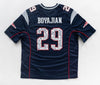 Tom Brady 2014 New England Patriots Super Bowl Champs Team Signed Jersey PSA DNA