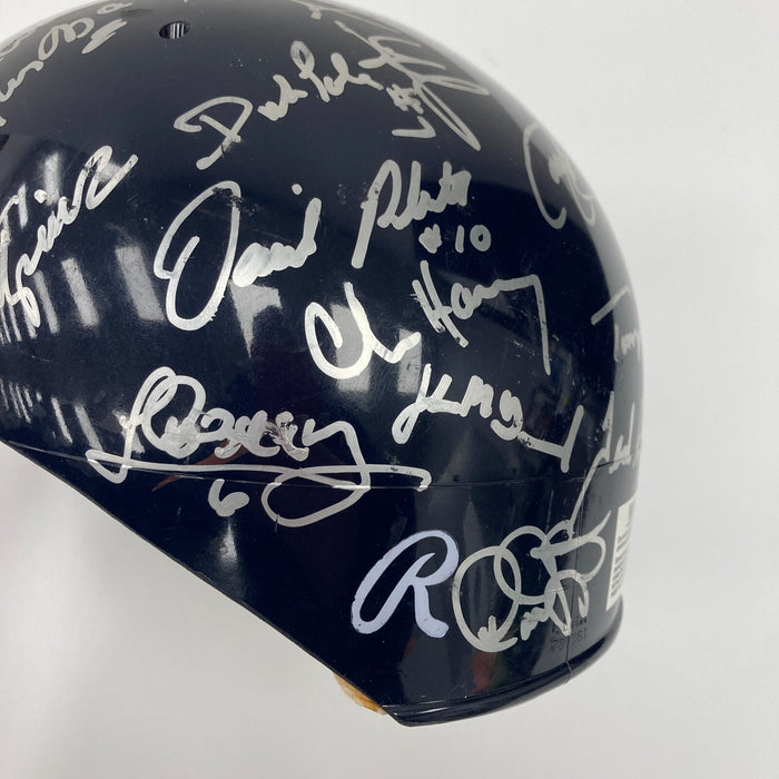 2000 Cleveland Indians Team Signed Game Helmet Manny Ramirez Jim Thome Beckett
