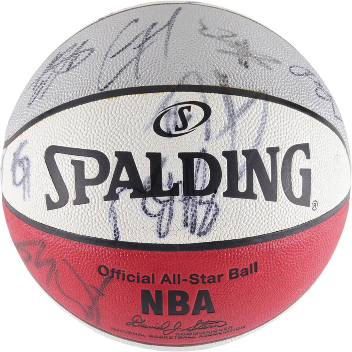 Kobe Bryant 2006 NBA All Star Game Team Signed Basketball PSA DNA COA