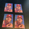 Lot Of (4) Darren Daulton Signed Autographed Phillies Photos