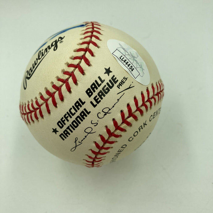 Elvis Costello & Burt Bacharach Signed Autographed Baseball With JSA COA