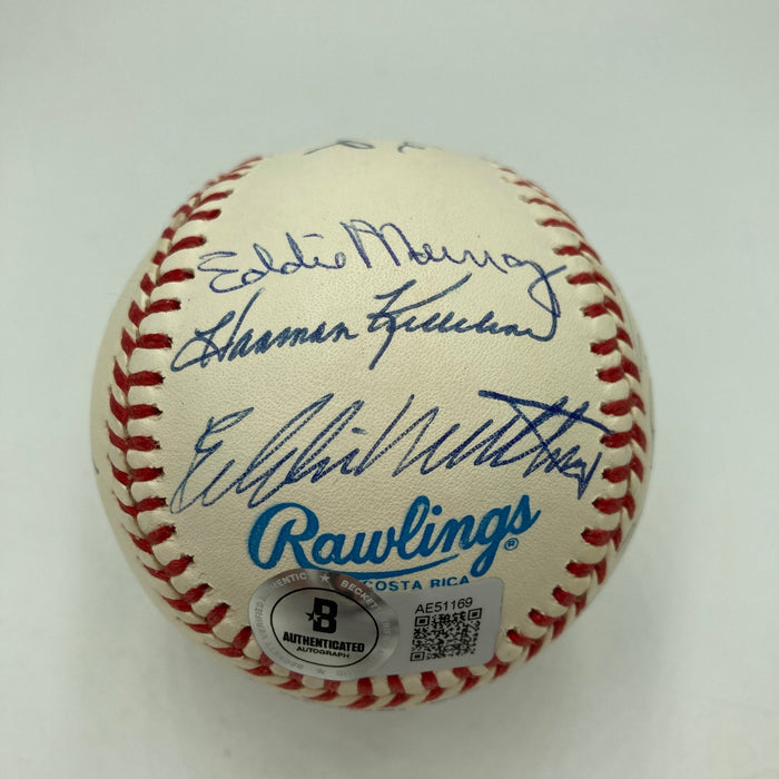 500 Home Run Signed Baseball Mickey Mantle Ted Williams Willie Mays 11 Sigs JSA