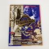 Tom Glaive "1995 W.S. MVP" Signed World Series Scorebook Program JSA COA