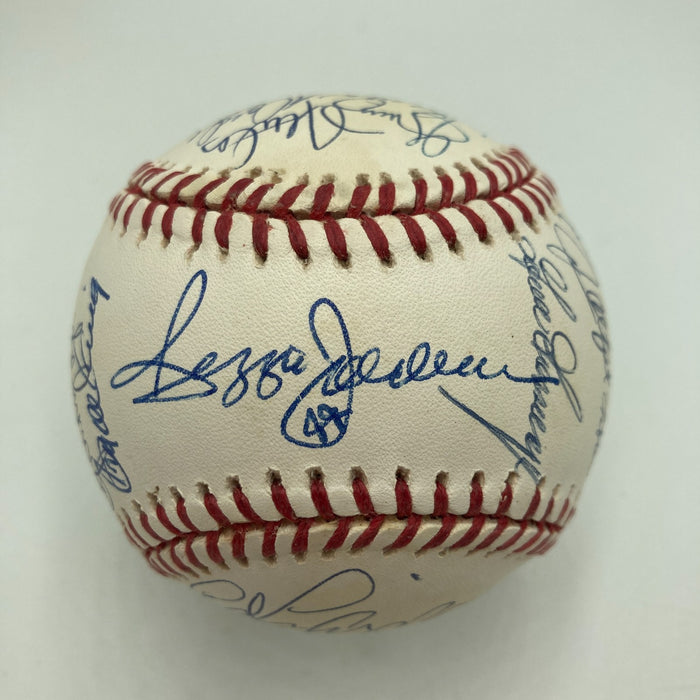 1978 Yankees World Series Champs Team Signed Baseball JSA COA