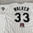Larry Walker Signed Game Issued Colorado Rockies Russell Jersey JSA COA