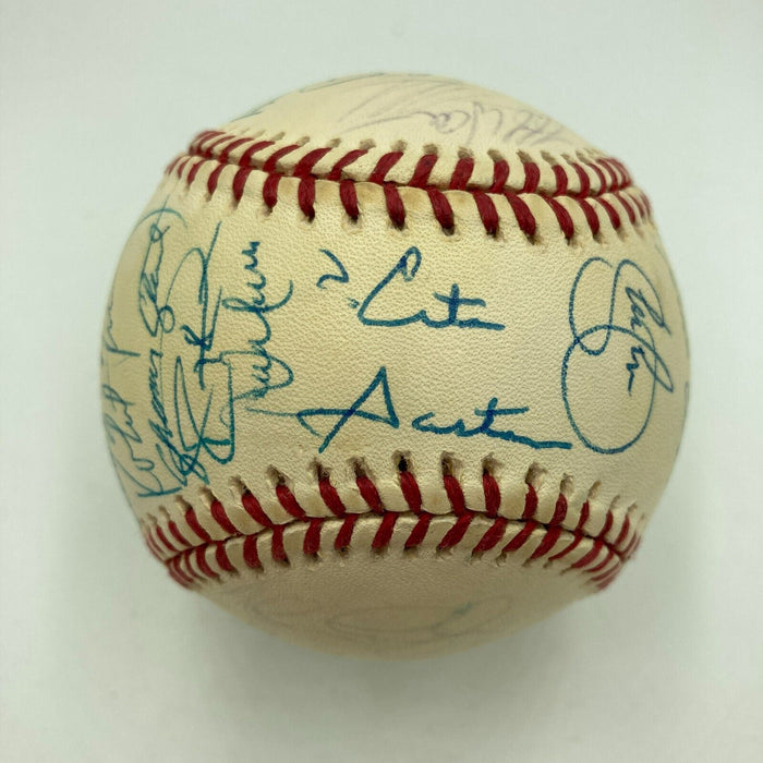 1991 Toronto Blue Jays Team Signed American League Baseball