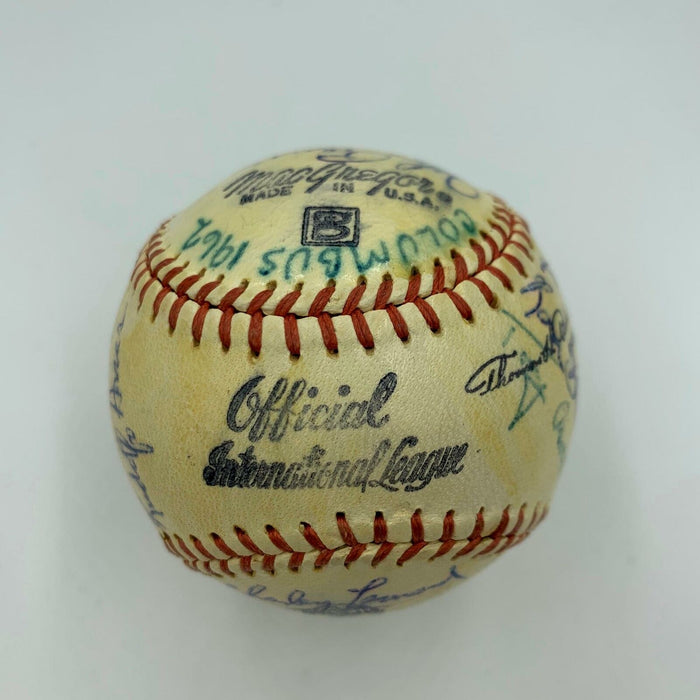 Willie Stargell Pre Rookie 1962 Columbus Jets Signed Minor League Baseball PSA