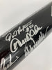 2009 New York Yankees World Series Champs Team Signed Bat #46/50 Beckett COA