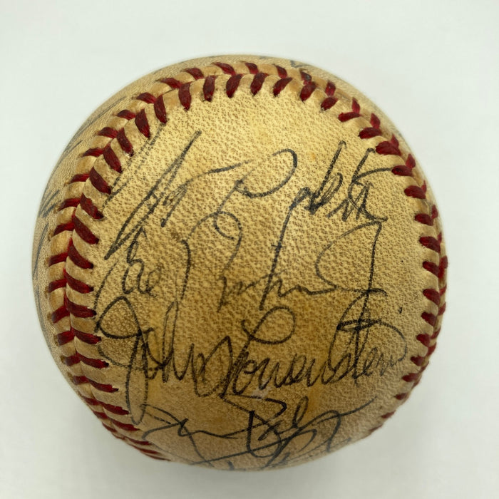 1983-84 Baltimore Orioles World Series Champs Team Signed Baseball JSA COA