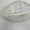 1966 Green Bay Packers Super Bowl 1 Champs Team Signed Football JSA COA