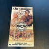 Ric Flair Signed WCW Spring Stampede VHS Movie JSA COA