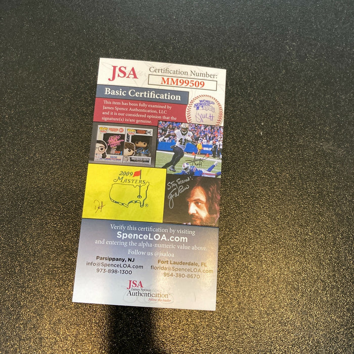 The Giant Big Show Signed WCW 1996 VHS Movie JSA COA