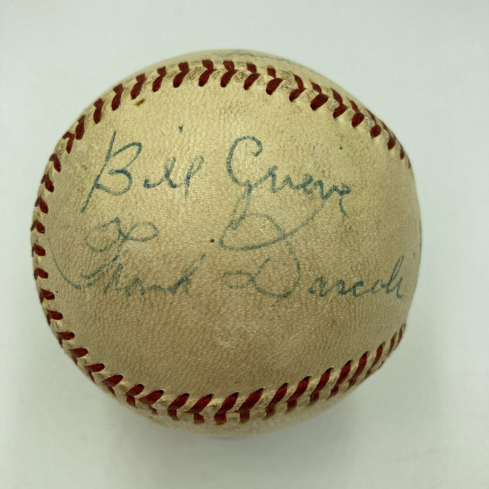 1953 World Series Signed Game Used Baseball Yankees VS. Dodgers MEARS COA