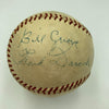 1953 World Series Signed Game Used Baseball Yankees VS. Dodgers MEARS COA