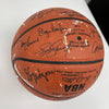 Michael Jordan Wilt Chamberlain Hall Of Fame Multi Signed Basketball Beckett COA