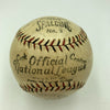 Historic Hughie Jennings & John McGraw Signed 1924 National League Baseball JSA
