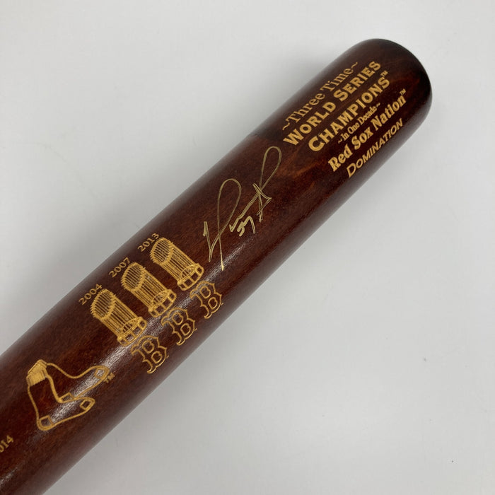 David Ortiz Signed Louisville Slugger Commemorative Bat Fanatics & MLB Hologram