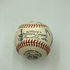 Beautiful 1965 Chicago Cubs Team Signed Baseball Ernie Banks Ron Santo JSA COA