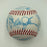Vintage 1986 New York Mets World Series Champs Team Signed Baseball JSA COA