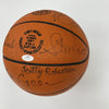 Pete Maravich Pistol Pete 1974-75 New Orleans Jazz Team Signed Basketball JSA
