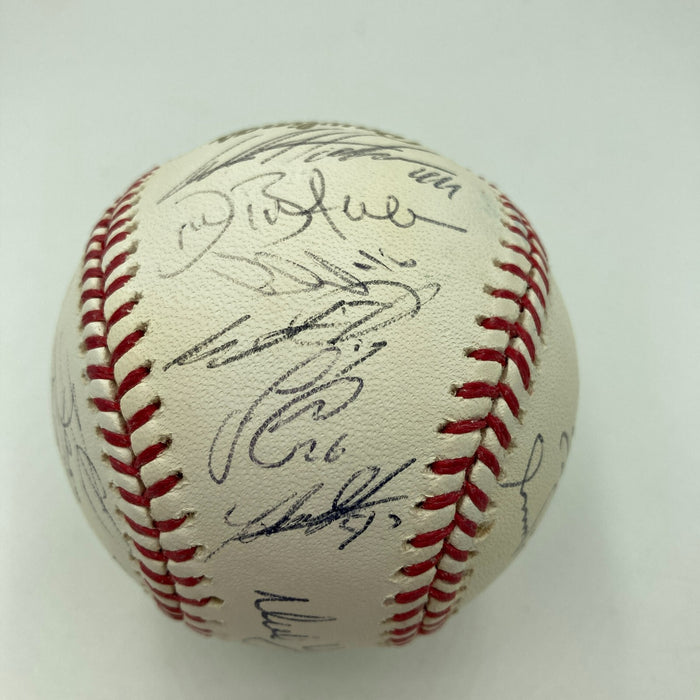 2015 Kansas City Royals World Series Champs Team Signed W.S. Baseball JSA COA