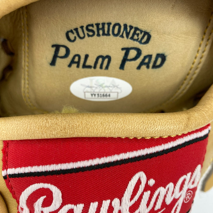 Mickey Mantle No. 7 Signed Rawlings Baseball Glove JSA COA