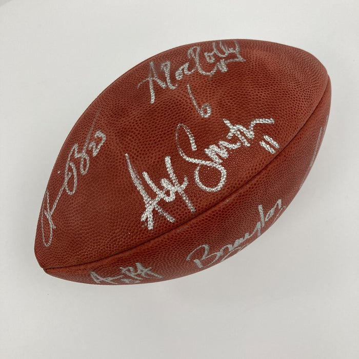 Aaron Rodgers Rookie 2005 Draft Class Signed NFL Wilson Football JSA COA