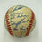 1986 New York Mets World Series Champs Team Signed Vintage NL Baseball JSA COA