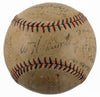 1933 New York Giants World Series Champs Team Signed Baseball Mel Ott JSA COA