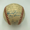 1951 Yankees World Series Champs Team Signed Baseball Mickey Mantle Rookie JSA