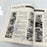 The Finest 1957 Milwaukee Braves World Series Champs Team Signed Program JSA COA