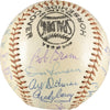 1957 New York Yankees American League Champs Team Signed AL Baseball PSA DNA COA