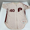 Steve Bedrosian 1986 Game Used Philadelphia Phillies Jersey MEARS A10 The Finest