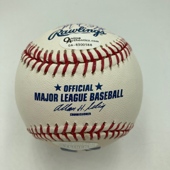 Sandy Koufax Perfect Game Pitchers Signed Baseball With Inscriptions JSA COA