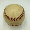 J. Edgar Hoover Single Signed 1930's Baseball The Only One Known PSA & Beckett