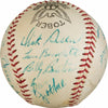 Stan Musial Dizzy Dean Frankie Frisch Medwick Cardinals HOF Signed Baseball PSA