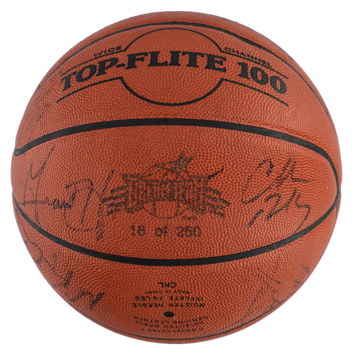 1996 Team USA Dream Team Olympics Signed Basketball Beckett COA