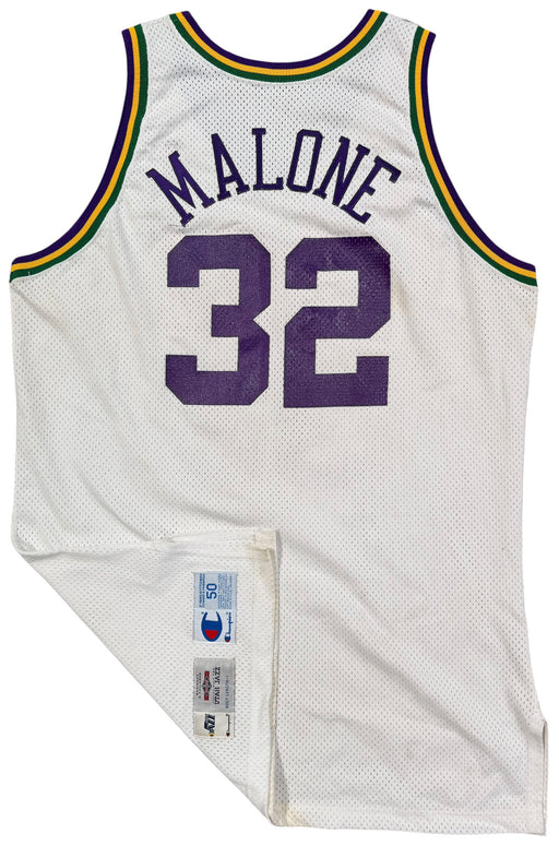 The Finest Karl Malone Photo Matched 1994-95 Utah Jazz Game Used Jersey With COA