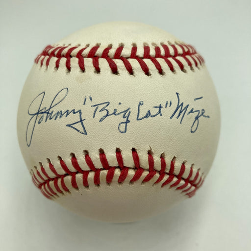 Johnny "Big Cat" Mize Signed National League Baseball PSA DNA COA