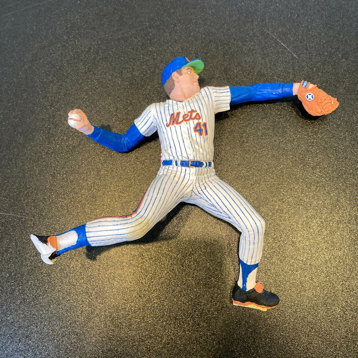 Tom Seaver Signed Autographed Salvino Statue Action Figure Damaged